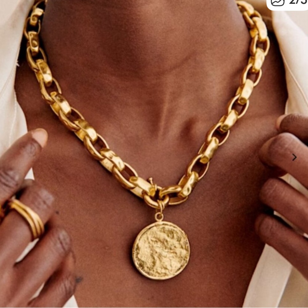 Sezane Joseph Necklace - Gold